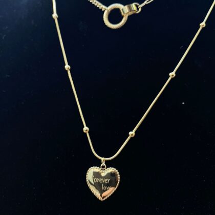 Collar de doble tiempo "Forever Love"